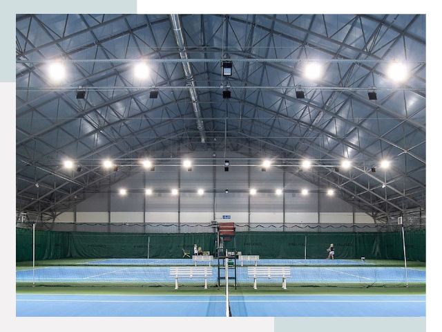 Строительство теннисных кортов в Новоалтайск от 613 руб.