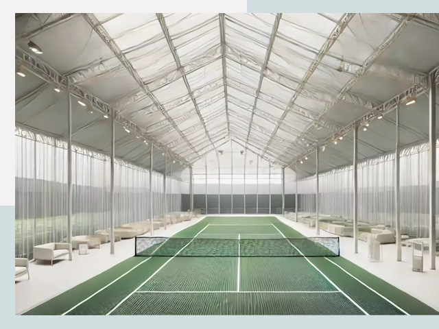 Строительство теннисных кортов в Новоалтайске