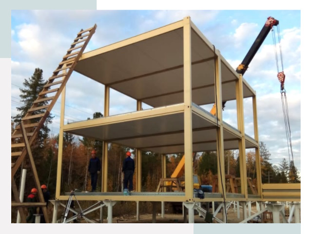 Строительство модульных здания Новоалтайск