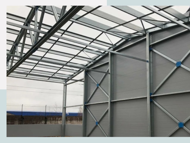 Каркасные ангары от СтальСтрой-Нвл по цене от 613 руб.