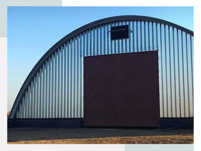 Бескаркасные ангары в Новоалтайске