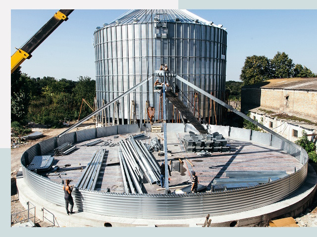Силосы для зерна в Новоалтайск от 613 руб. - Надёжное хранение