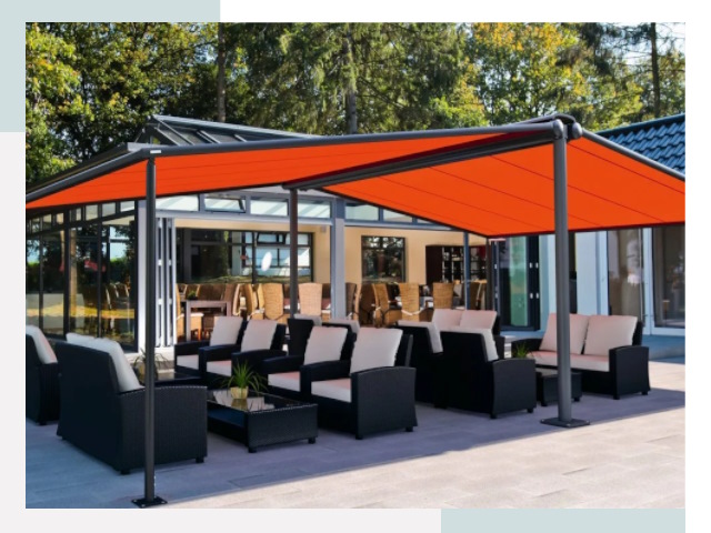 Навесы для кафе и ресторанов в Новоалтайске