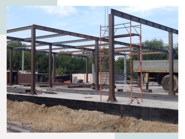 Фундамент для ангаров в Новоалтайске